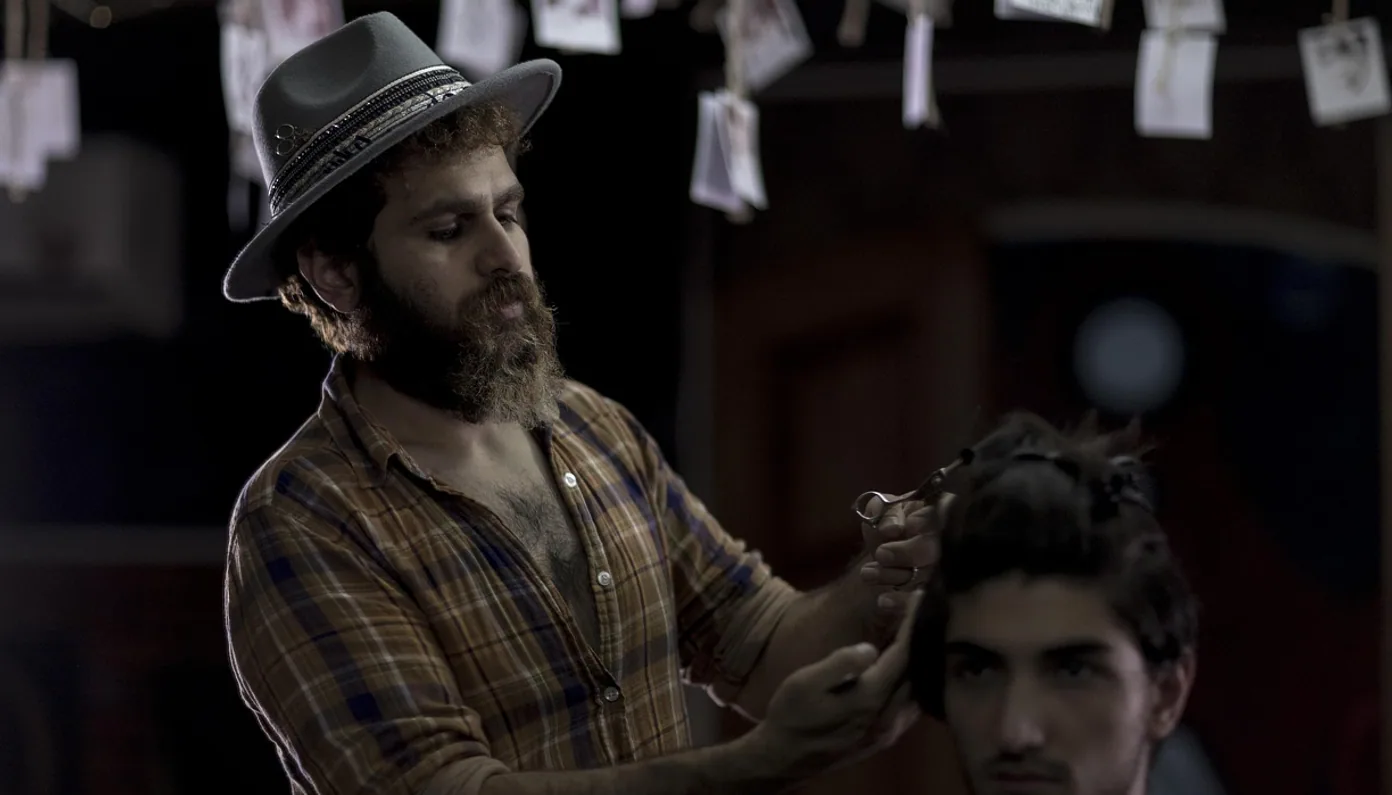 Barber shop, iran and cosmetology