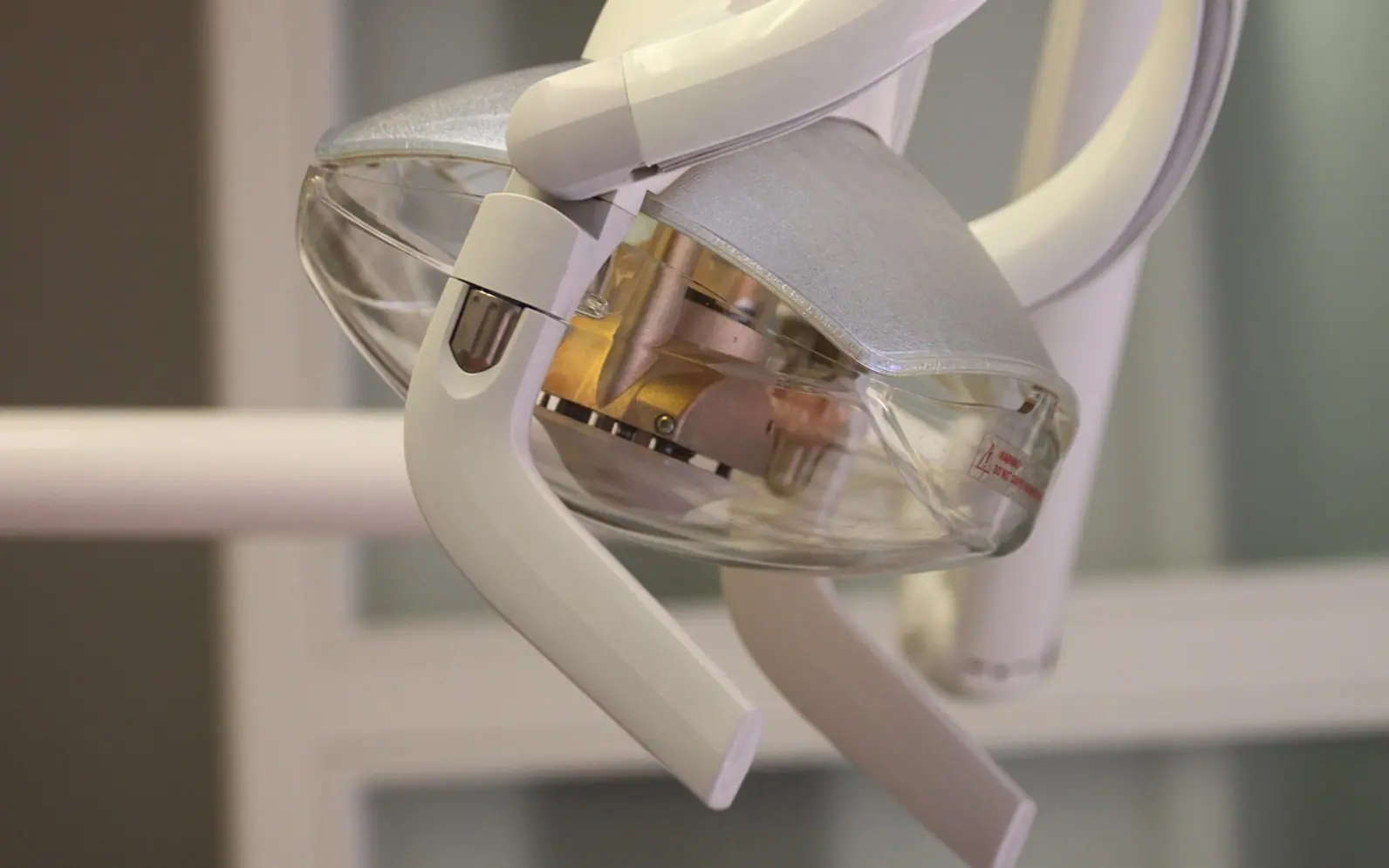 Dentist, lamp and clinic
