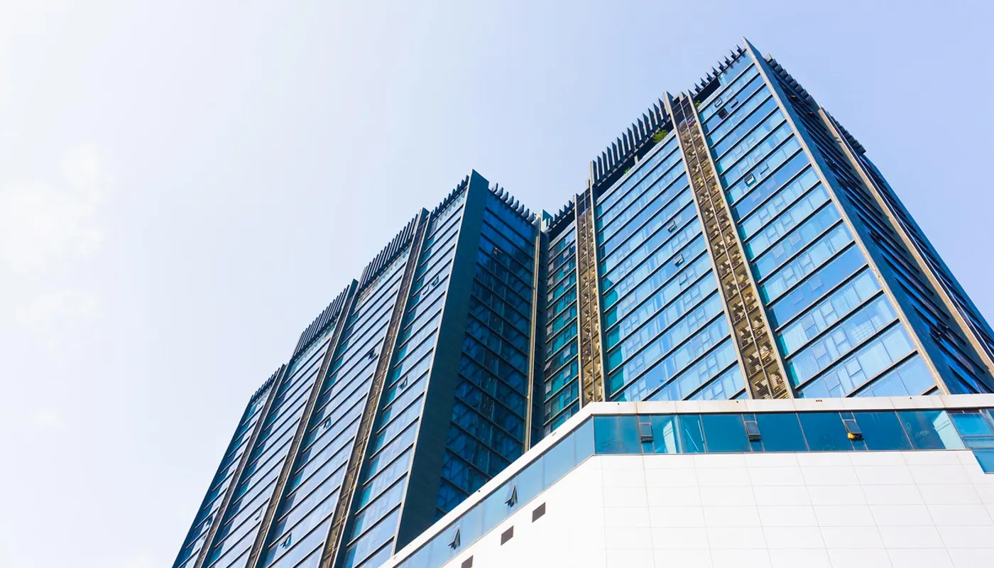 High-rise, building and facade